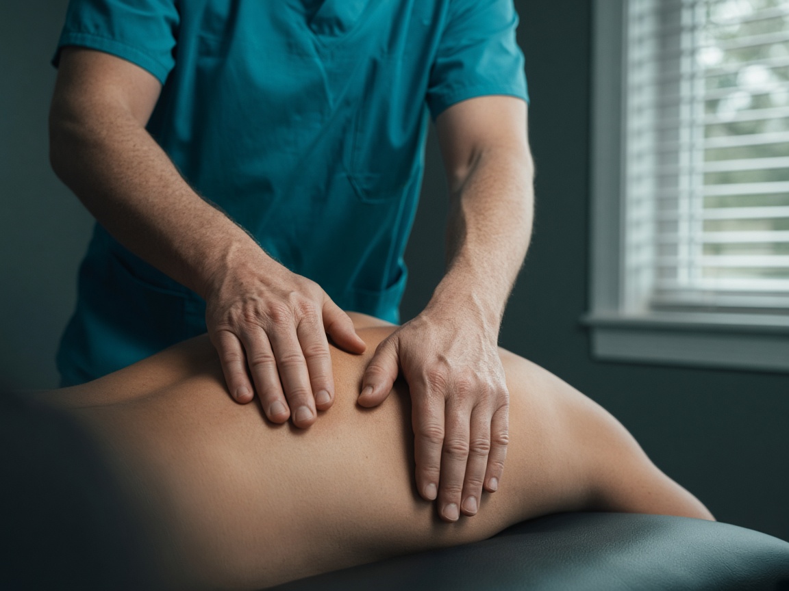 Spinal adjustment in Suite E